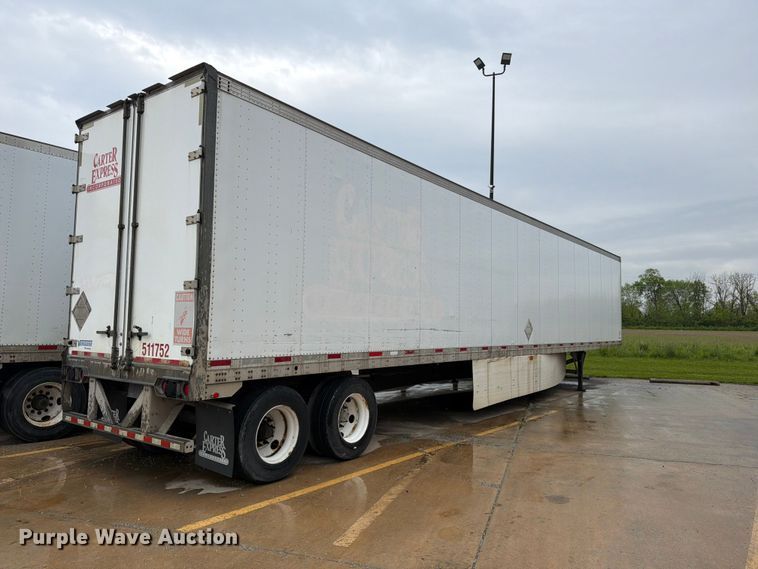 image for item EW2065 2010 Vanguard National Trailer Corp. Maxcube dry van trailer