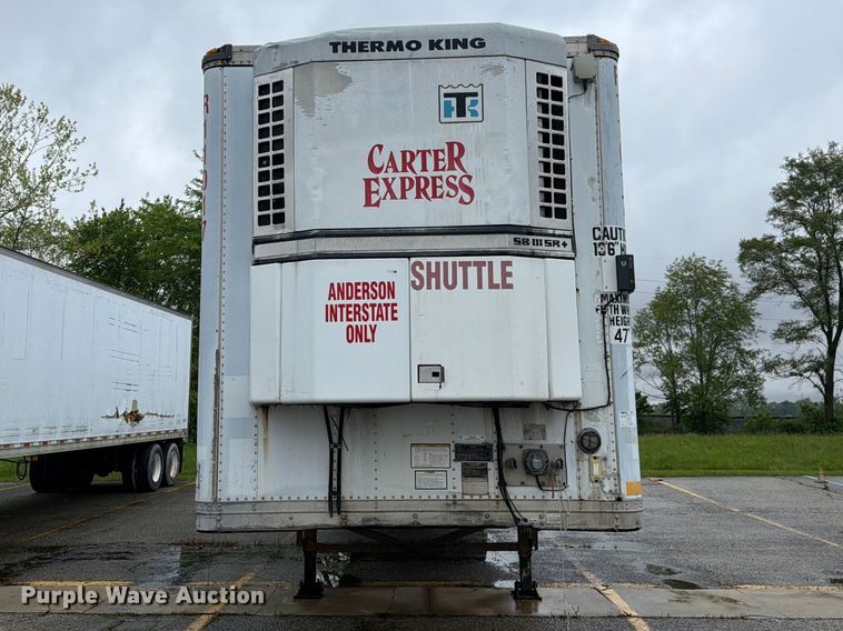 image for item EW2068 2001 Great Dane refrigerated van trailer