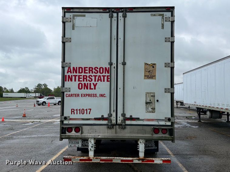 image for item EW2068 2001 Great Dane refrigerated van trailer