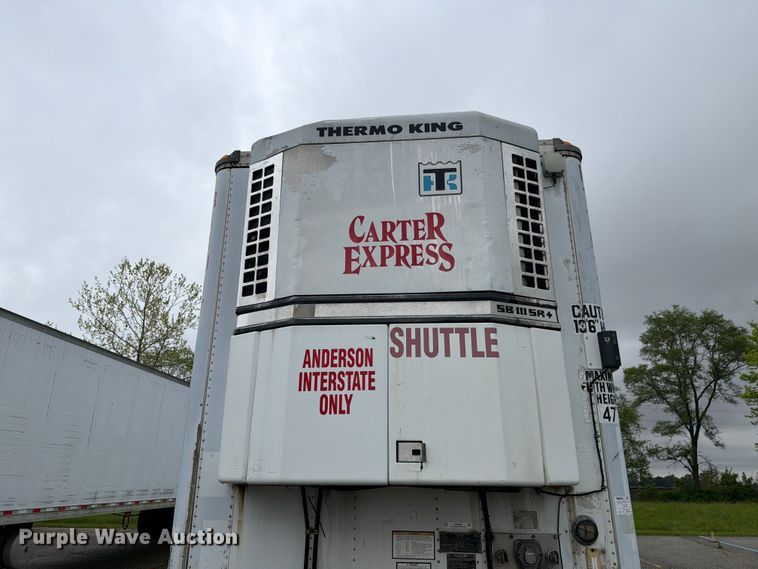 image for item EW2068 2001 Great Dane refrigerated van trailer