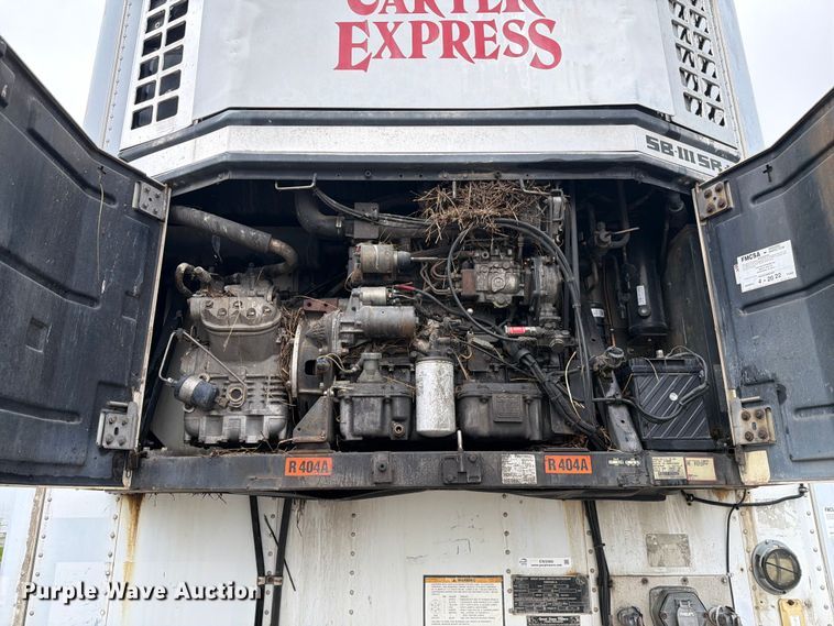 image for item EW2068 2001 Great Dane refrigerated van trailer