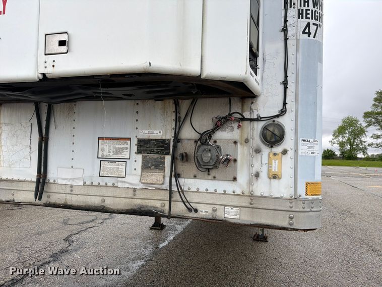 image for item EW2069 2000 Great Dane Trailers refrigerated van trailer