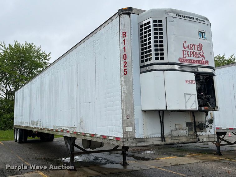image for item EW2070 2001 Great Dane Trailers refrigerated van trailer