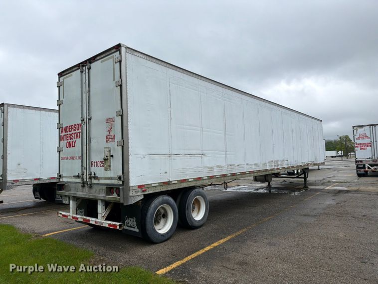 image for item EW2070 2001 Great Dane Trailers refrigerated van trailer