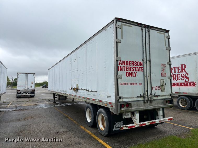 image for item EW2070 2001 Great Dane Trailers refrigerated van trailer
