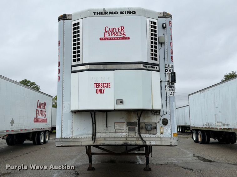 image for item EW2071 2001 Great Dane Trailers refrigerated van trailer