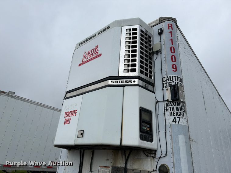 image for item EW2071 2001 Great Dane Trailers refrigerated van trailer