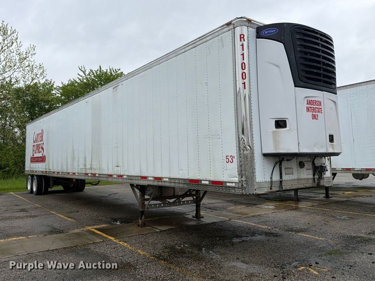 image for item EW2072 2011 CIMC 531SRB05 refrigerated van trailer