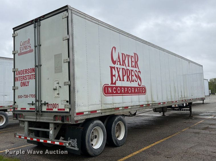 image for item EW2072 2011 CIMC 531SRB05 refrigerated van trailer