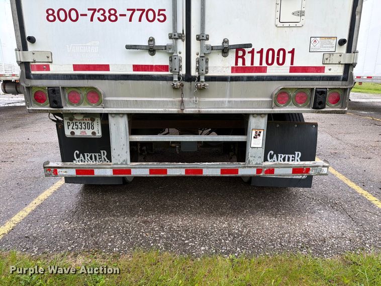 image for item EW2072 2011 CIMC 531SRB05 refrigerated van trailer