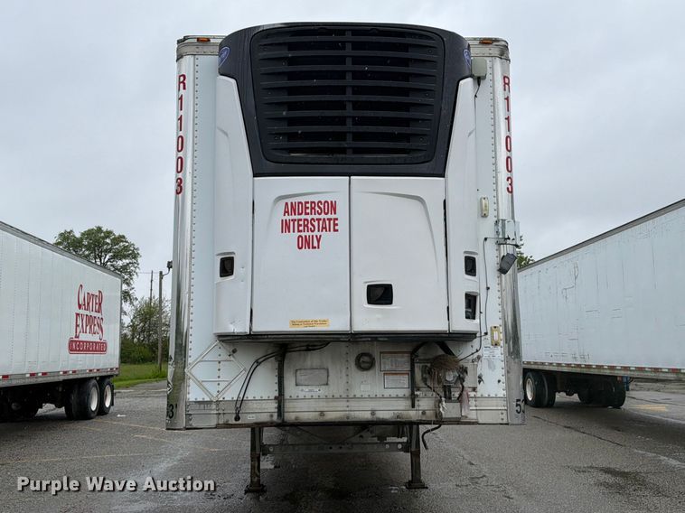 image for item EW2073 2011 CIMC 531SRB05 refrigerated van trailer