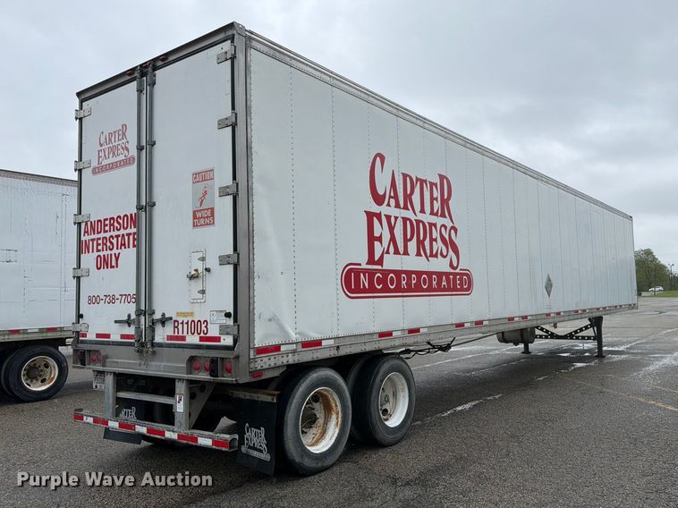 image for item EW2073 2011 CIMC 531SRB05 refrigerated van trailer