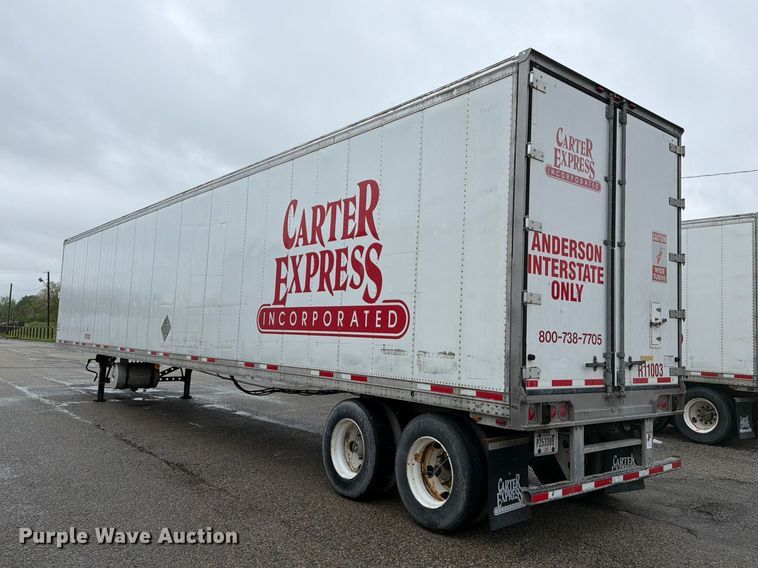 image for item EW2073 2011 CIMC 531SRB05 refrigerated van trailer
