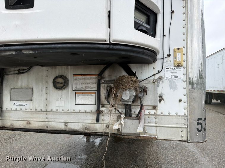 image for item EW2073 2011 CIMC 531SRB05 refrigerated van trailer