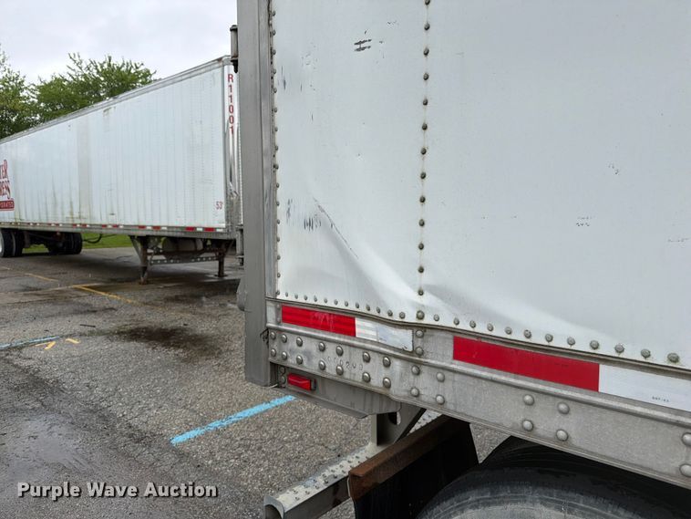 image for item EW2073 2011 CIMC 531SRB05 refrigerated van trailer