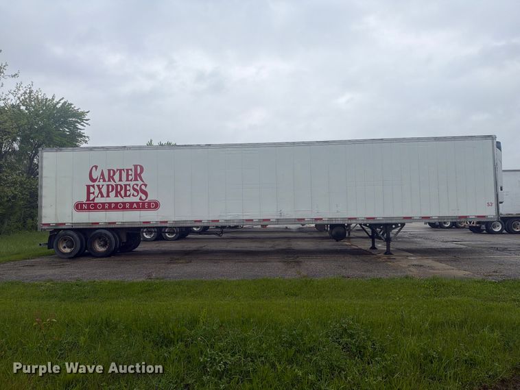 image for item EW2074 2011 CIMC 531SRB05 refrigerated van trailer