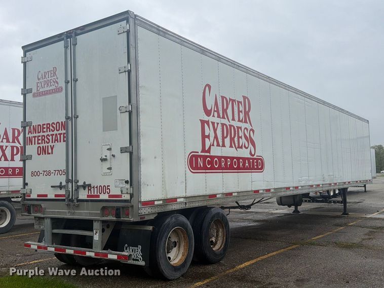 image for item EW2074 2011 CIMC 531SRB05 refrigerated van trailer