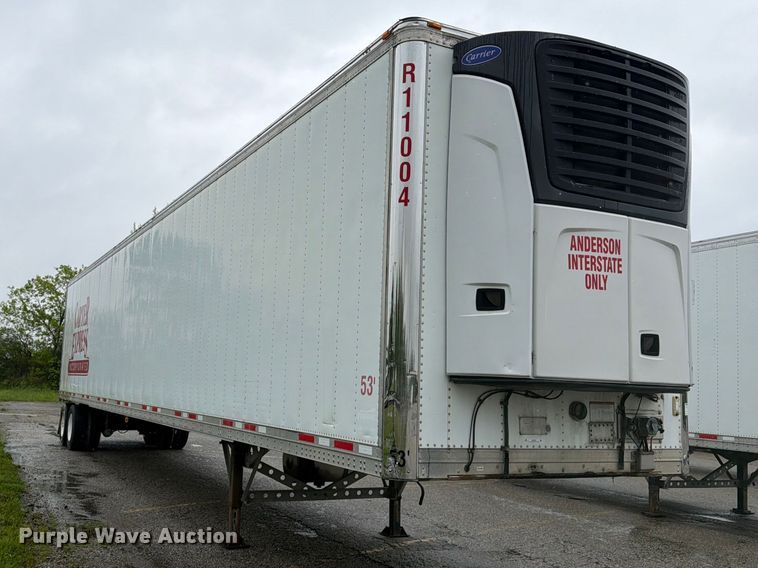 image for item EW2075 2011 CIMC 531SRB05 refrigerated van trailer