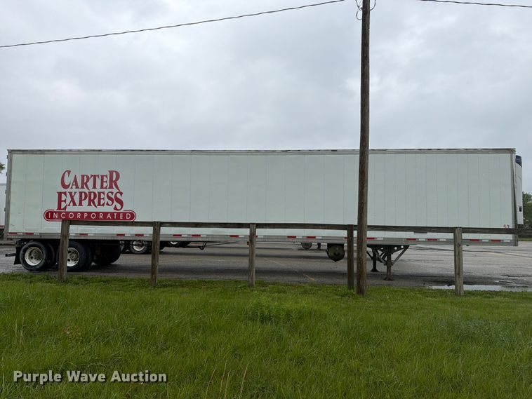 image for item EW2075 2011 CIMC 531SRB05 refrigerated van trailer