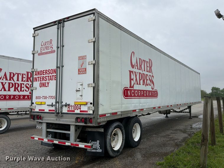image for item EW2075 2011 CIMC 531SRB05 refrigerated van trailer