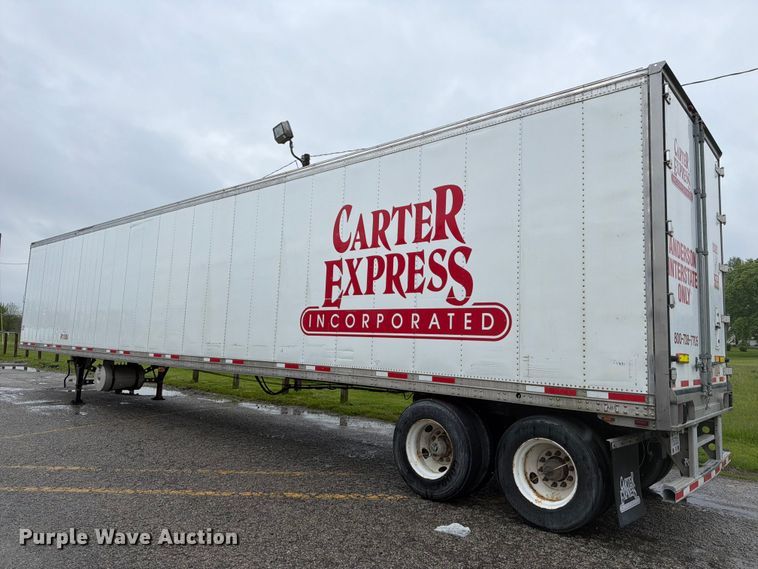 image for item EW2075 2011 CIMC 531SRB05 refrigerated van trailer