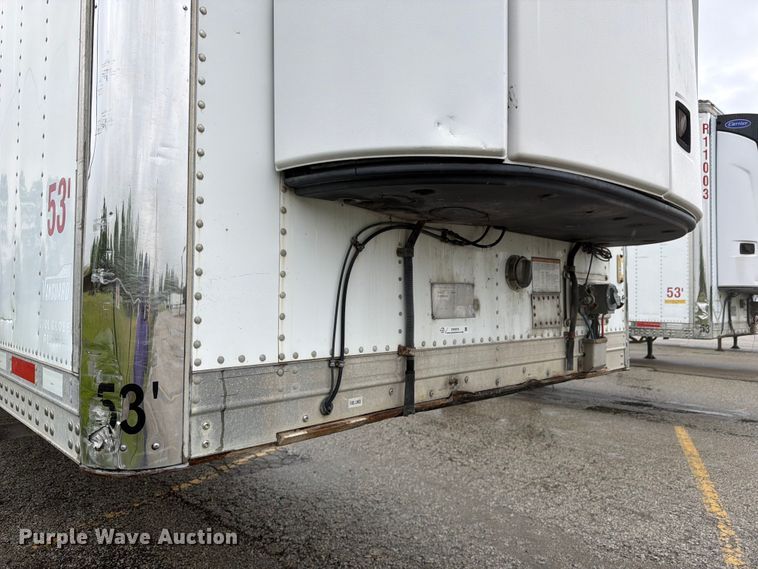 image for item EW2075 2011 CIMC 531SRB05 refrigerated van trailer