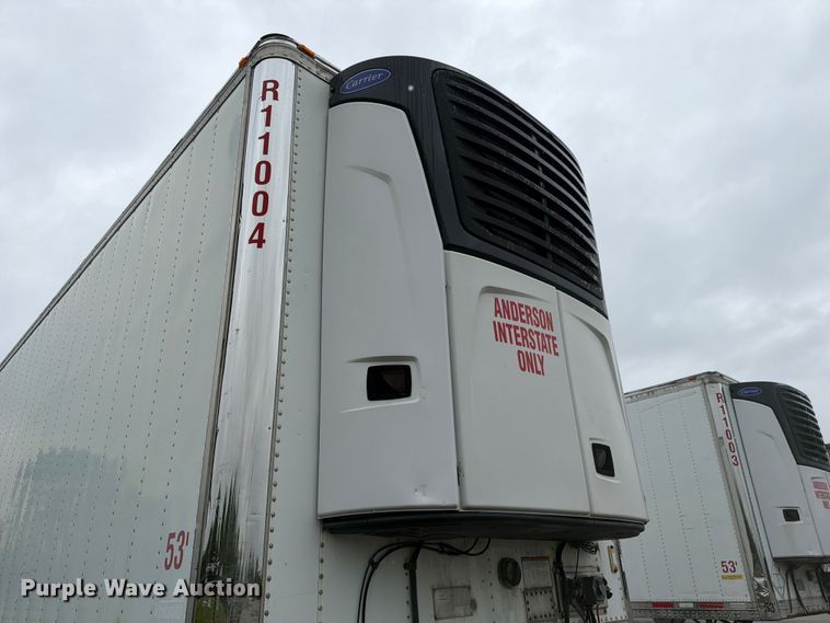 image for item EW2075 2011 CIMC 531SRB05 refrigerated van trailer