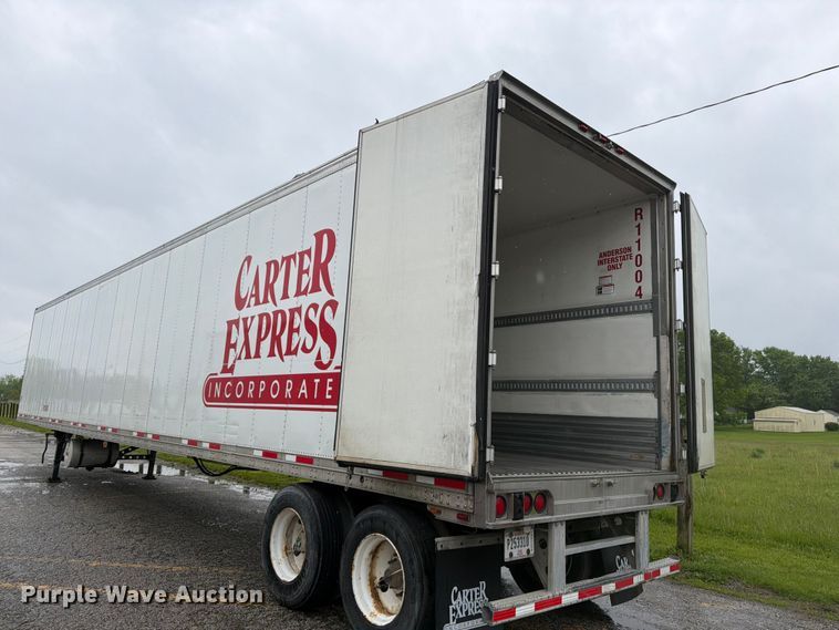 image for item EW2075 2011 CIMC 531SRB05 refrigerated van trailer