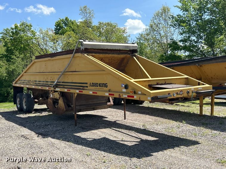 image for item FC2530 1992 Load King 1827-X bottom dump trailer
