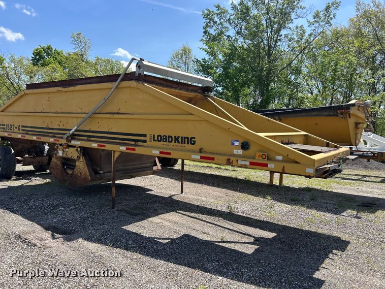 image for item FC2530 1992 Load King 1827-X bottom dump trailer
