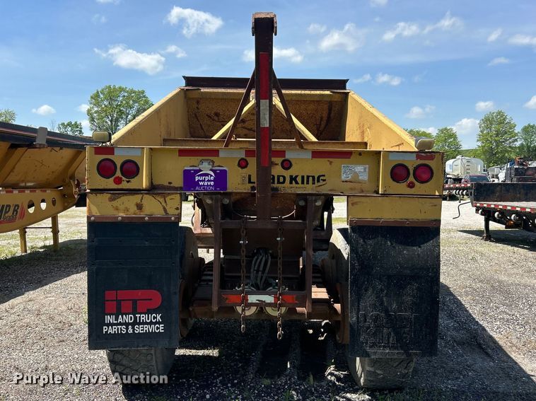 image for item FC2530 1992 Load King 1827-X bottom dump trailer