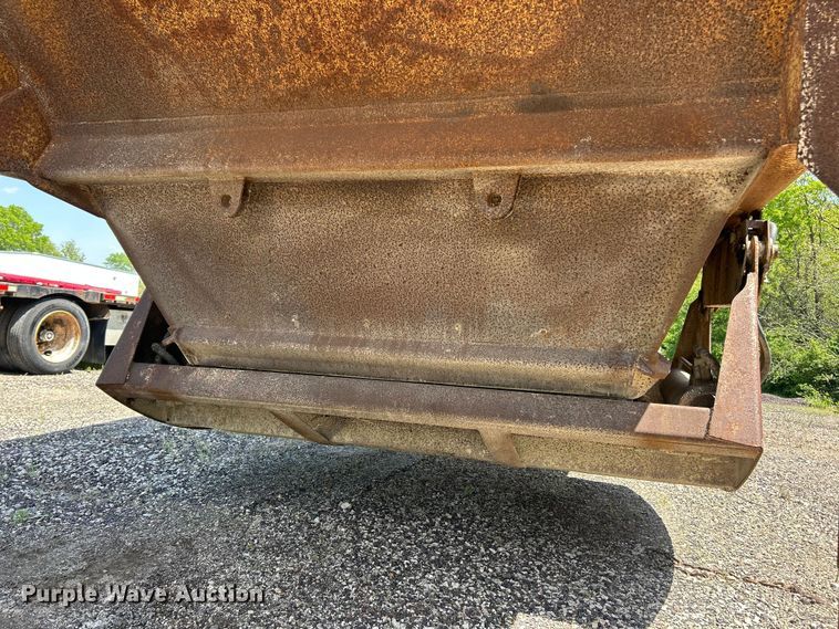 image for item FC2530 1992 Load King 1827-X bottom dump trailer