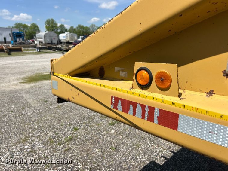 image for item FC2530 1992 Load King 1827-X bottom dump trailer