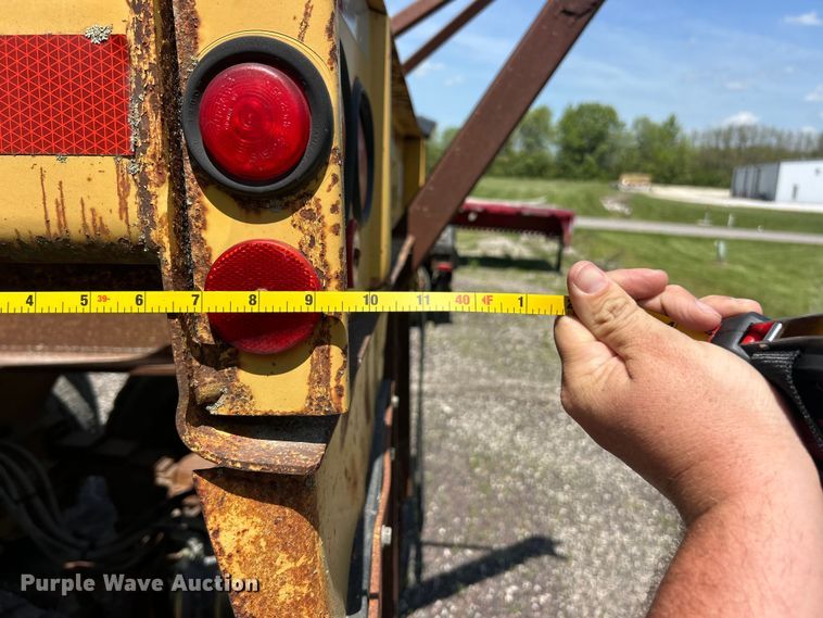 image for item FC2530 1992 Load King 1827-X bottom dump trailer