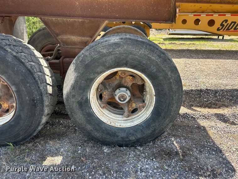 image for item FC2530 1992 Load King 1827-X bottom dump trailer