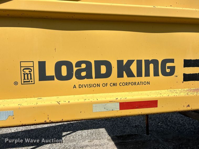 image for item FC2530 1992 Load King 1827-X bottom dump trailer