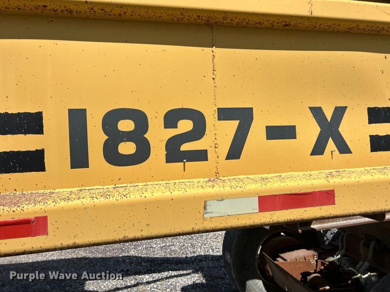 image for item FC2530 1992 Load King 1827-X bottom dump trailer