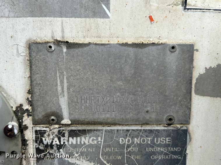 image for item FC2561 1999 Hackney & Sons, Inc. delivery trailer