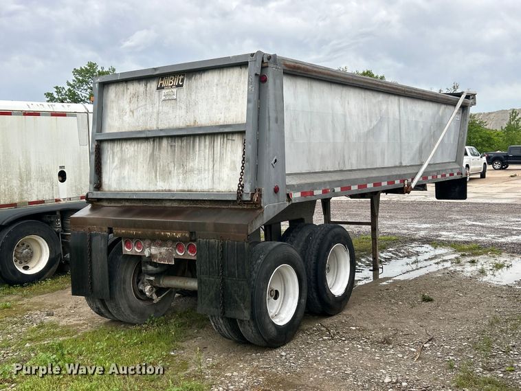 image for item FC2563 2005 Hilbilt 2426FLXPA end dump trailer