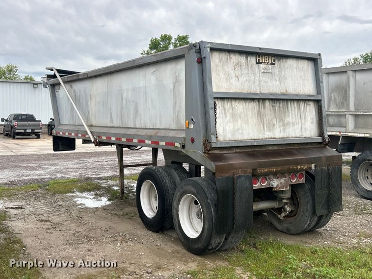 image for item FC2563 2005 Hilbilt 2426FLXPA end dump trailer