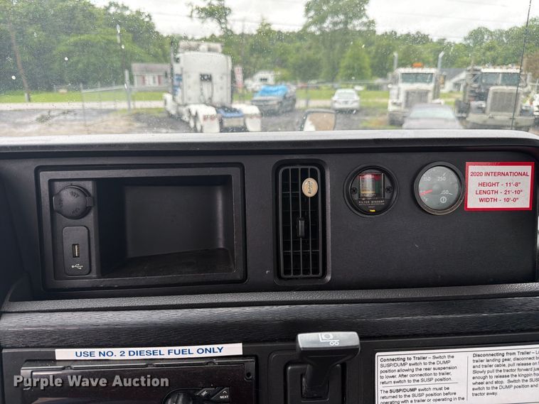 image for item FC3102 2020 International HV613 semi truck