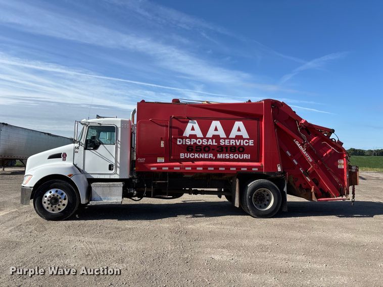 image for item FC4688 2014 Kenworth T370 refuse truck