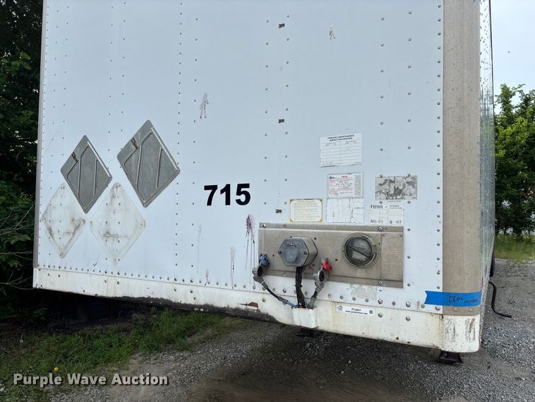 image for item FC5837 2008 Strick dry van trailer