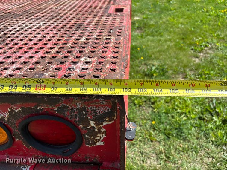 image for item FC5855 2004 Trail King TK70HT-523 drop deck hydraulic tail equipment trailer