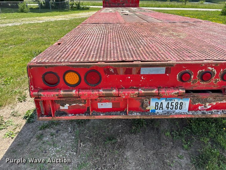 image for item FC5855 2004 Trail King TK70HT-523 drop deck hydraulic tail equipment trailer