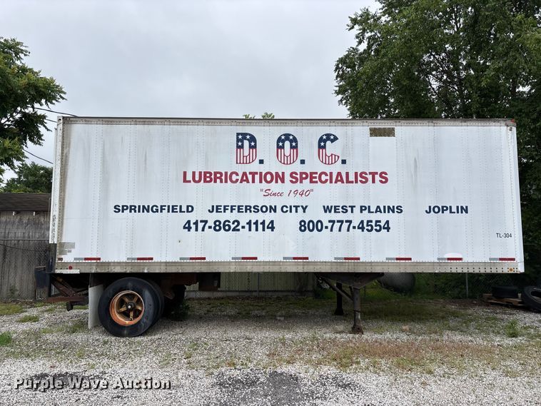 image for item FG0384 1986 Strick dry van trailer