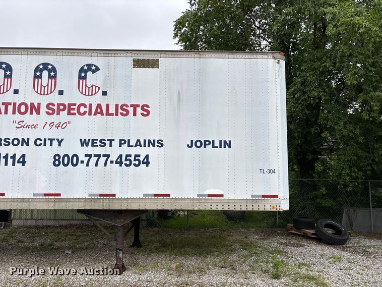 image for item FG0384 1986 Strick dry van trailer
