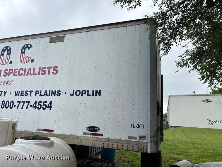 image for item FG0387 1985 Strick dry van trailer