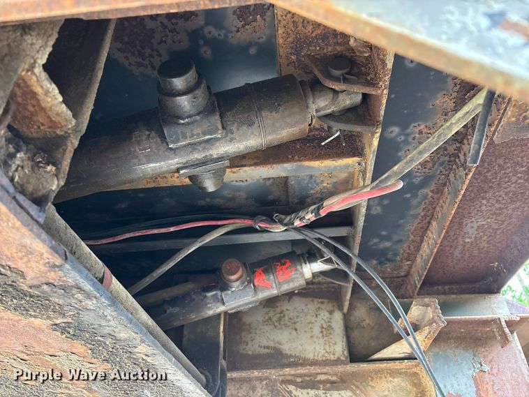image for item FG0391 1980 Shop built drop tilt deck equipment trailer