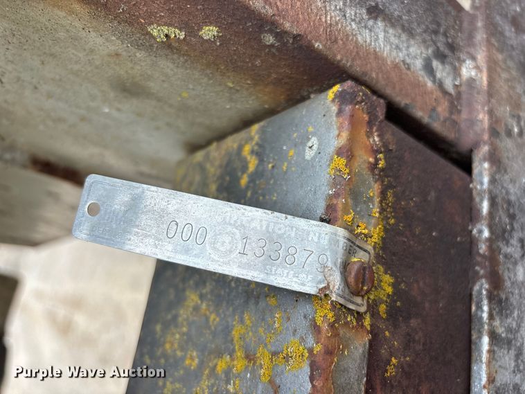 image for item FG0391 1980 Shop built drop tilt deck equipment trailer